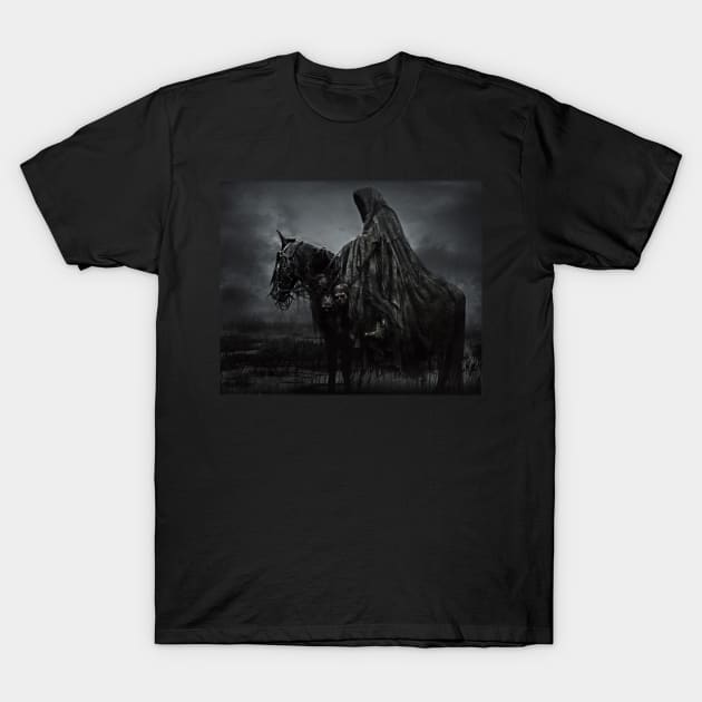 nazgul- Witch-king of Angmar T-Shirt by haraoui32